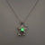 Luminous Hollow Diy Cage Christmas Tree Women's Necklace