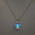 Luminous Hollow Diy Cage Christmas Tree Women's Necklace