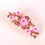 Luxurious Flower Alloy Plating Rhinestones Insert Comb