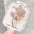 Luxurious Pin Flower Alloy Inlay Artificial Pearls Rhinestones Women'S Brooches