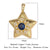 Luxurious Star Heart Shape Owl Copper Plating Inlay Zircon 18k Gold Plated Charms Jewelry Accessories