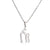 Mama Human Stainless Steel Plating Pendant Necklace