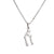 Mama Human Stainless Steel Plating Pendant Necklace