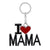 Mama Letter Alloy Mother's Day Father's Day Unisex Bag Pendant Keychain