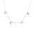 Mama Simple Style Letter Sterling Silver Plating Inlay Zircon Necklace