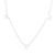 Stainless Steel 18K Gold Plated MAMA Minimalist Plating Solid Color Necklace