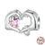 Mama Sweet Letter Hand Heart Shape Sterling Silver Inlay Zircon Mother's Day Jewelry Accessories