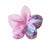 Marble Crown  Flower Clip Fashion Two-color  Petal Shark Clip