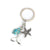 Marine Style Animal Alloy Unisex Bag Pendant Keychain