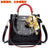 Medium All Seasons Pu Leather Elegant Fashion Shoulder Bag Handbag Tote Bag