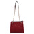 Medium Pu Leather Fashion Square Bag Chain Crossbody Bag