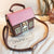 Medium Pu Leather Square Bag Shoulder Bags