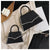 Medium Pu Leather Square Bag