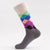 Men'S Sports Printing Nylon Cotton Jacquard Crew Socks