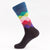 Men'S Sports Printing Nylon Cotton Jacquard Crew Socks