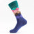 Men'S Sports Printing Nylon Cotton Jacquard Crew Socks