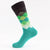 Men'S Sports Printing Nylon Cotton Jacquard Crew Socks