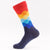 Men'S Sports Printing Nylon Cotton Jacquard Crew Socks