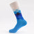 Men'S Sports Printing Nylon Cotton Jacquard Crew Socks