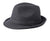 Men's Basic Classic Style Solid Color Wide Eaves Fedora Hat