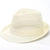 Men's Basic Simple Style Solid Color Crimping Fedora Hat