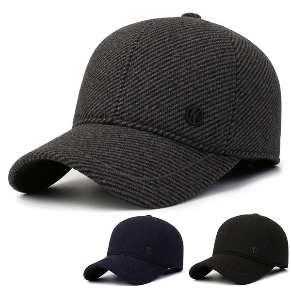 Men's Basic Minimalist Solid Color Curved Eaves Baseball Cap