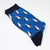 Men's Cartoon Style Color Block Cotton Crew Socks A Pair