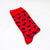 Men's Cartoon Style Color Block Cotton Crew Socks A Pair