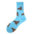 Men's Casual Animal Vegetable Notes Cotton Ankle Socks A Pair