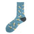 Men's Casual Animal Vegetable Notes Cotton Ankle Socks A Pair