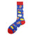 Men's Casual Animal Vegetable Notes Cotton Ankle Socks A Pair