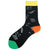 Men's Casual Geometric Cotton Crew Socks A Pair