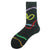 Men's Casual Geometric Cotton Crew Socks A Pair