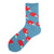 Men's Casual Letter Cotton Polyester Cotton Crew Socks A Pair