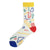 Men's Casual Letter Cotton Polyester Cotton Crew Socks A Pair