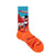 Men's Casual Star Cotton Printing Crew Socks A Pair