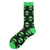 Men's Casual Star Cotton Printing Crew Socks A Pair