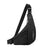 Men's Classic Style Streetwear Sports Solid Color Nylon Waterproof Waist Bags