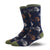 Men's Fashion Animal Cat Elk Nylon Cotton Jacquard Crew Socks