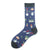 Men's Fashion Cartoon Cotton Patchwork Crew Socks A Pair