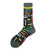 Men's Fashion Cartoon Cotton Patchwork Crew Socks A Pair