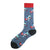 Men's Fashion Cartoon Cotton Patchwork Crew Socks A Pair