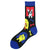 Men's Fashion Cartoon Cotton Patchwork Crew Socks A Pair