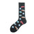 Men's Fashion Cartoon Nylon Cotton Printing Crew Socks A Pair