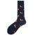 Men's Fashion Cartoon Nylon Cotton Printing Crew Socks A Pair