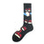 Men's Fashion Cartoon Nylon Cotton Printing Crew Socks A Pair