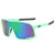 Men's Fashion Color Block Pc Square Full Frame Sunglasses