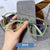 Men's Fashion Geometric Resin Square Full Frame Glasses