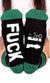 Men's Fashion Letter Cotton Crew Socks A Pair