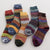 Men's Fashion Printing Wool Crew Socks